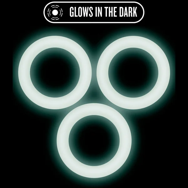 Performance VS2 Pure Premium Small Silicone Cock Rings By Blush Novelties - Glow-In-The-Dark White — image 19 of 22