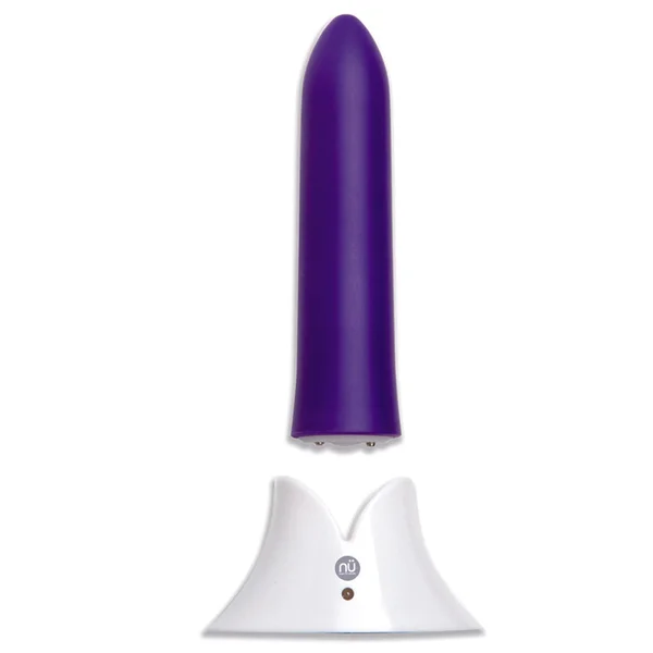 Point 20 Function Rechargeable Silicone Waterproof Bullet Vibrator By Nu Sensuelle - Purple — image 6 of 7
