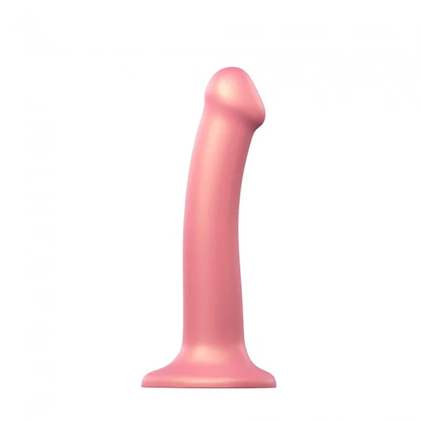 Strap-on-Me Silicone Suction Cup Dildo - Metallic Blue — image 12 of 17
