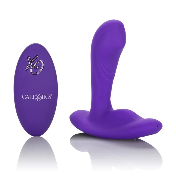 Silicone Remote Pinpoint Pleaser Vibrating Prostate Toy by CalExotics - Purple — image 14 of 17