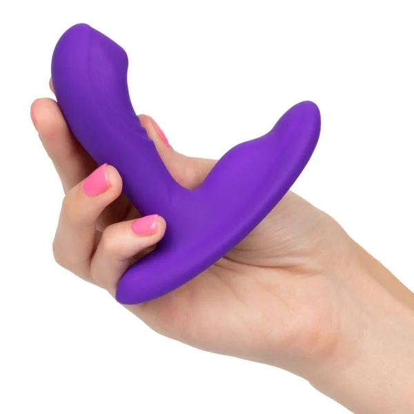 Silicone Remote Pinpoint Pleaser Vibrating Prostate Toy by CalExotics - Purple — image 15 of 17