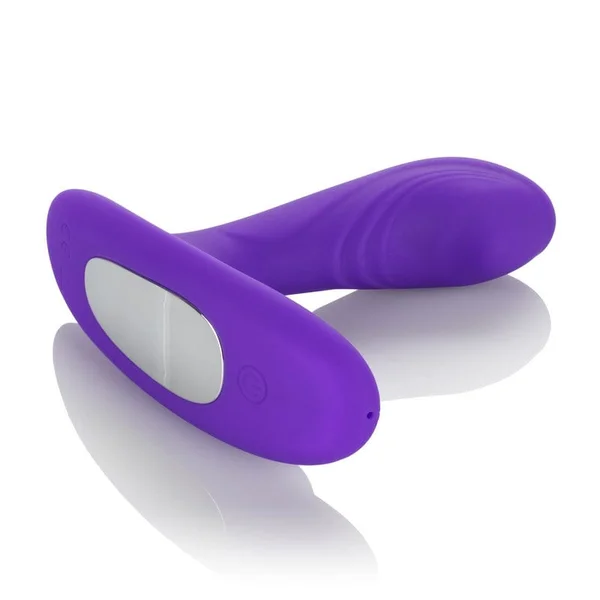 Silicone Remote Pinpoint Pleaser Vibrating Prostate Toy by CalExotics - Purple — image 16 of 17