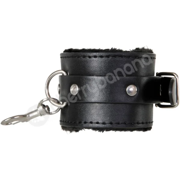 Adam & Eve Hog Tie With Black Fluffy Wrist & Ankle Cuffs