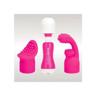 Bodywand Rechargeable Mini Pink with Attachments