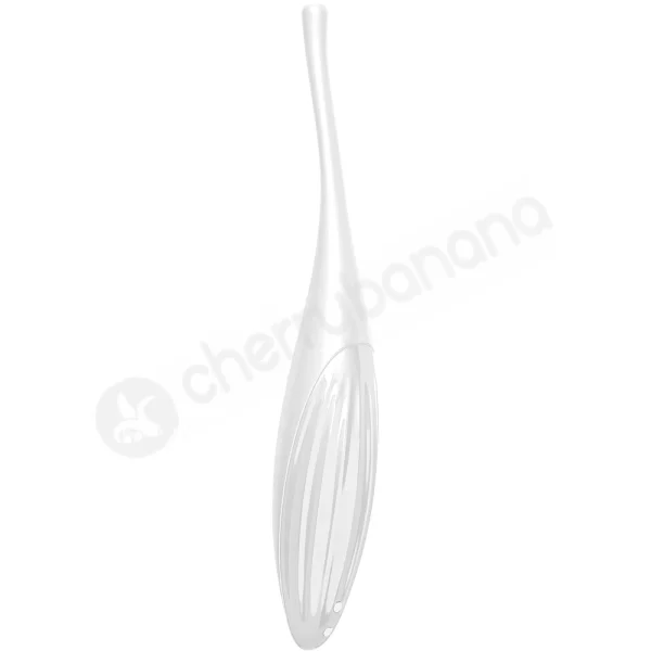 Satisfyer Twirling Joy White App Controlled Vibrating Clitoral Stimulator