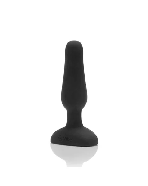 B-vibe Novice Plug - Black - 4 Inch