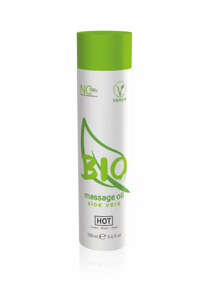 HOT BIO massage oil - Aloë vera - 100 ml - Sensual Massage With Essential Oils