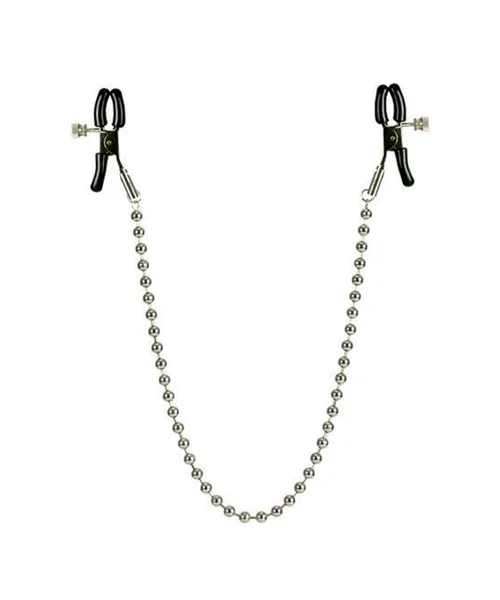 Silver Beaded Nipple Clamps
