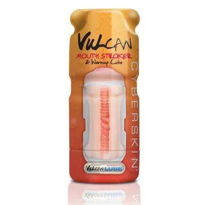 Cyberskin Vulcan Mouth Stroker W Warming Lube