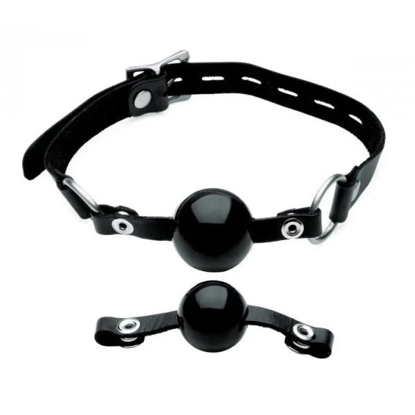 Isabella Sinclaire Interchangeable Silicone Ball Gag Set Black