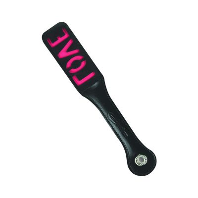 12 Leather Love Impression Paddle