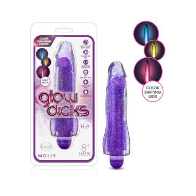 Glow Dicks Molly Glitter Vibrator
