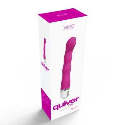 Quiver Vibrator Hot in Bed Pink