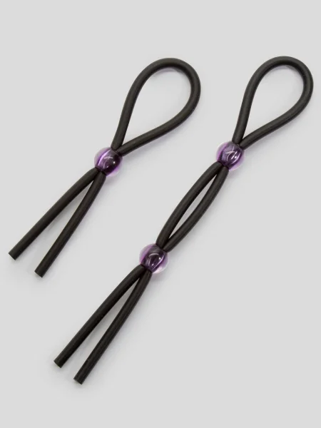 Doc Johnson Adjustable Silicone Cock Ring Set (2 Count)