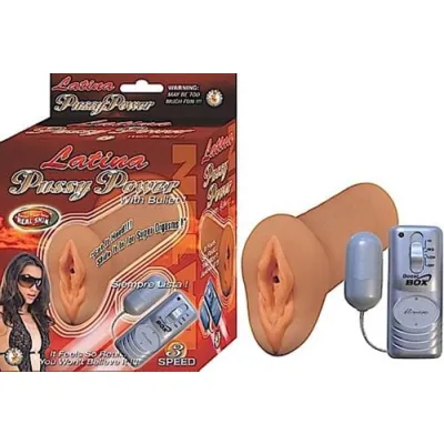 Latina Pussy Power With Bullet Latin