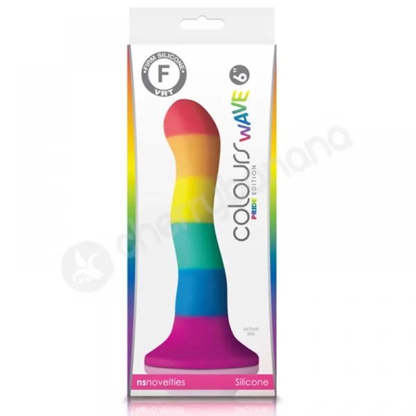 Colours Pride Edition - 6" Wave Dildo