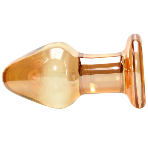 Over Easy Glass Butt Plug