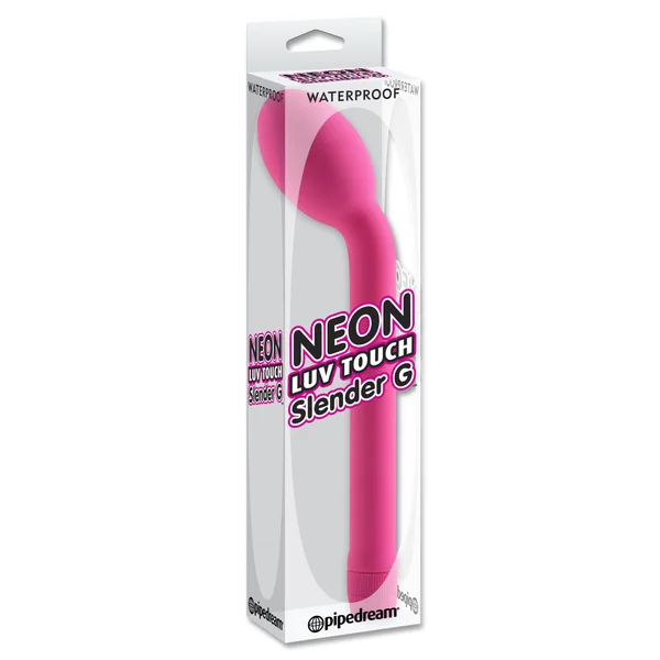 Neon Luv Touch Slender G-Spot Vibrator by Pipedream - Pink — image 13 of 14