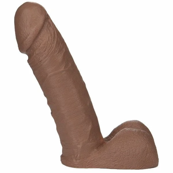 Doc Johnson Vac-U-Lock 8" Realistic Cock - Caramel — image 18 of 25