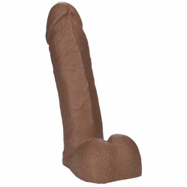 Doc Johnson Vac-U-Lock 8" Realistic Cock - Caramel — image 20 of 25