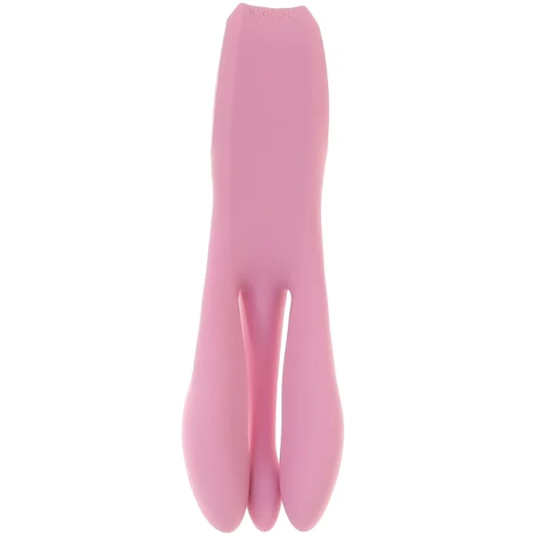 Satisfyer Threesome 1 Rechargeable Waterproof 12-Function Dual Stimulation Vibrator - Pink