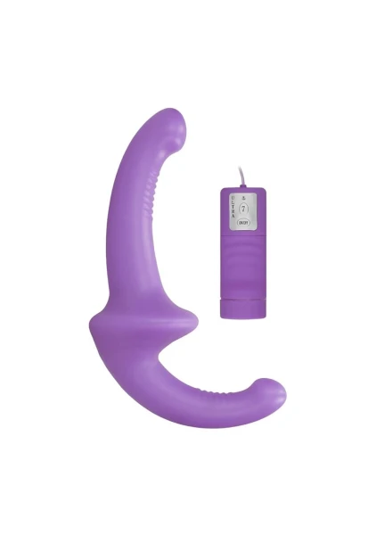 OUCH! Vibrating Silicone Strapless Strap-On