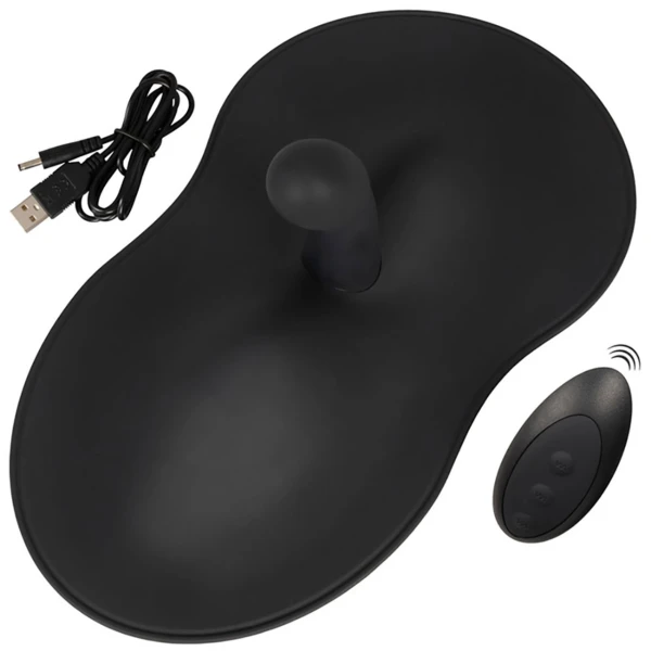 VibePad 3 Silicone Waterproof Vibrating Triple Stimulation Grinder With G-Spot Probe & Remote