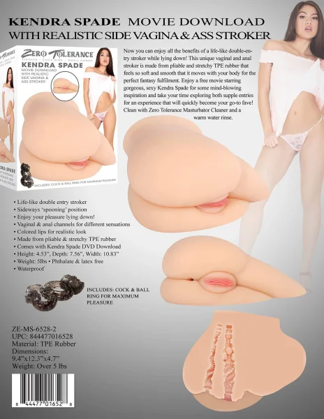 Kendra Spade Movie Download With Realistic Side Vagina and Ass Stroker