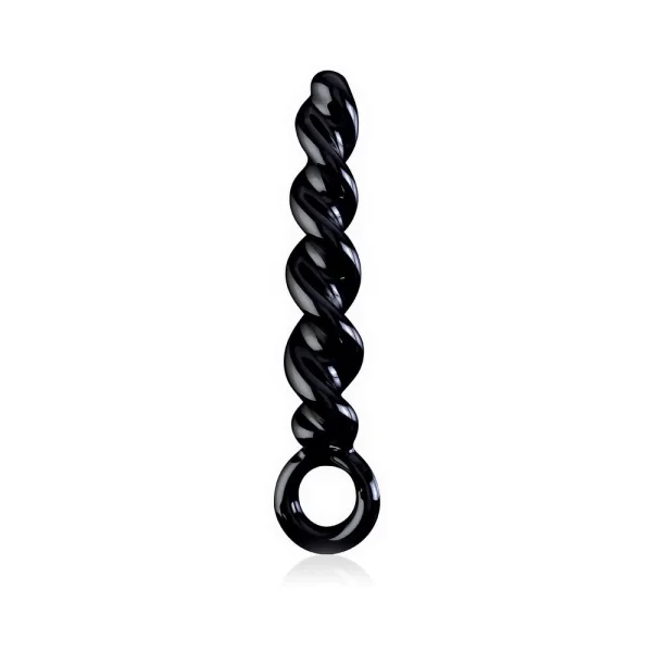 Icicles No 39 Black Glass Massager