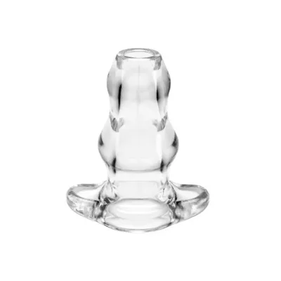 Double Tunnel Plug Clear Large