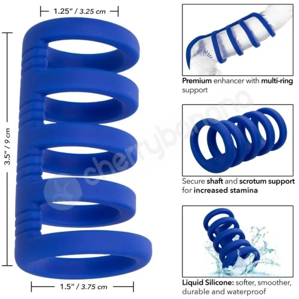 Admiral Xtreme Multi-Ring Cock Cage Penis Enhancer