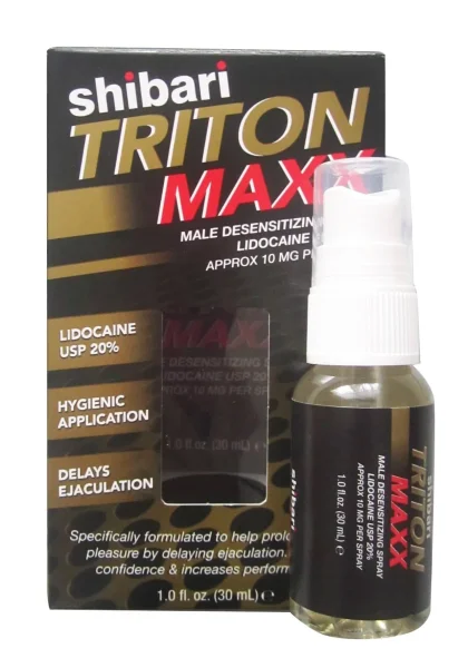 Triton Maxx Desensitizing Spray - 1 Fl. Oz. - 30  ml