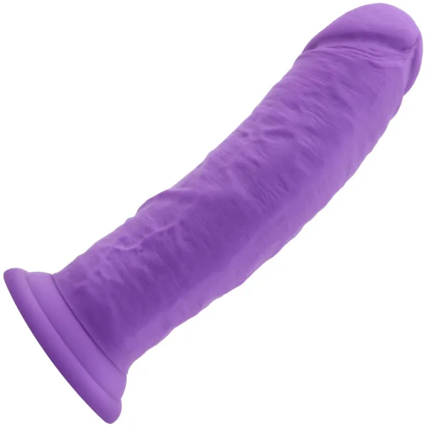 Ruse Jammy Silicone Suction Cup Dildo by Blush Novelties - Purple