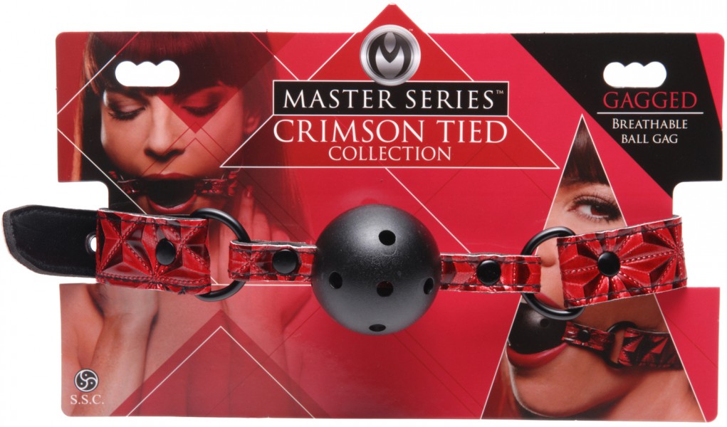 Gagged Breathable Ball Gag