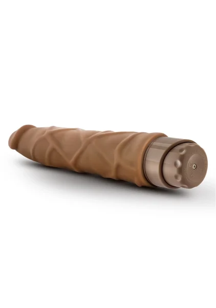 Dr. Skin - Cock Vibe 1 - 9 Inch Vibrating Cock -  Chocolate