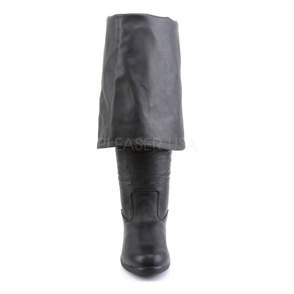 MAVERICK-2045 - Men\'s 1 1/2"Black Pirate BT W/ 11" Bell Cuff — image 6 of 8