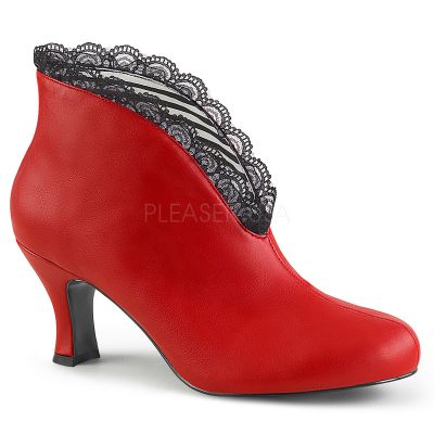 3 inches Heel Slip On Ankle Boot