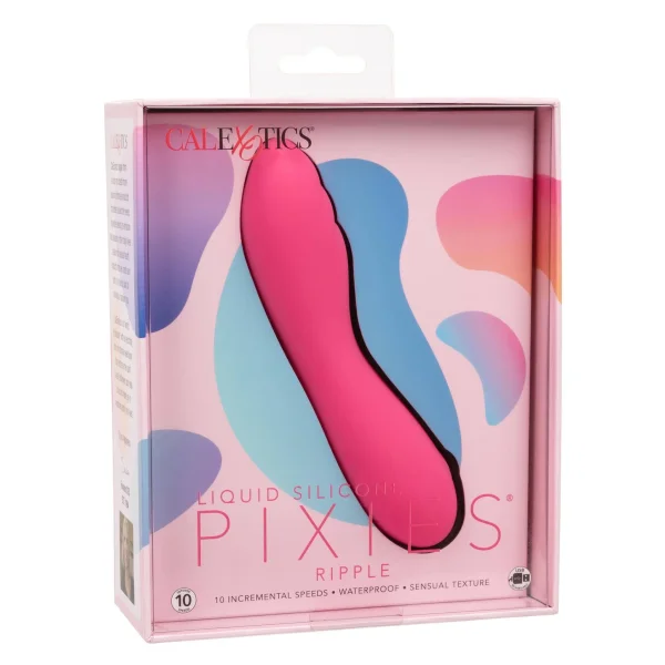 Liquid Silicone Pixies Ripple - Pink