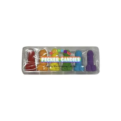 Rainbow Pecker Candies