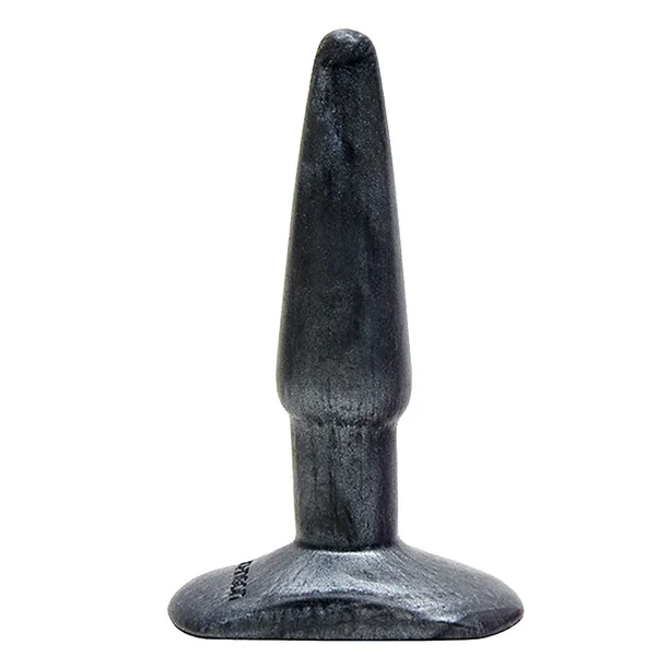 Platinum Premium Silicone The Li'l End Butt Plug - Charcoal — image 4 of 5