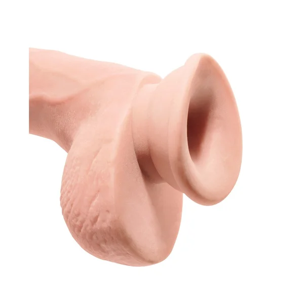 King Cock Plus 9" Triple Density Cock With Balls & Suction Cup Base - Vanilla — image 23 of 23