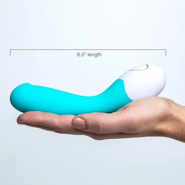 Lovelife Cuddle Rechargeable Silicone G-Spot Vibrator - Turquoise — image 13 of 13