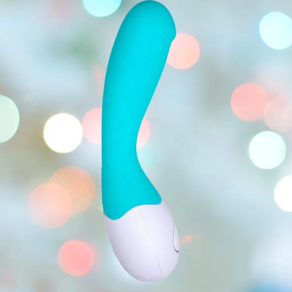 Lovelife Cuddle Rechargeable Silicone G-Spot Vibrator - Turquoise — image 10 of 13