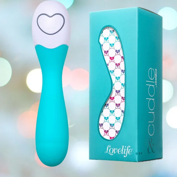 Lovelife Cuddle Rechargeable Silicone G-Spot Vibrator - Turquoise — image 5 of 13