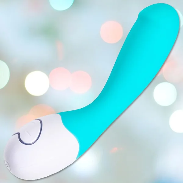 Lovelife Cuddle Rechargeable Silicone G-Spot Vibrator - Turquoise — image 9 of 13