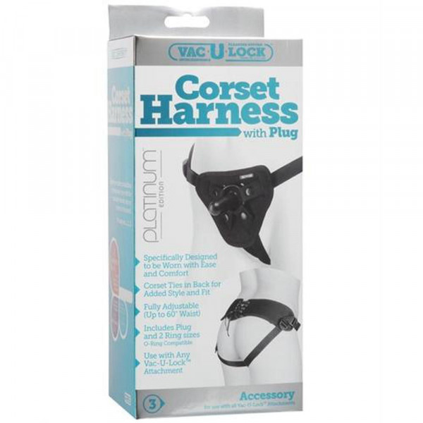 Vac-U-Lock Platinum Edition Corset Strap-on Harness