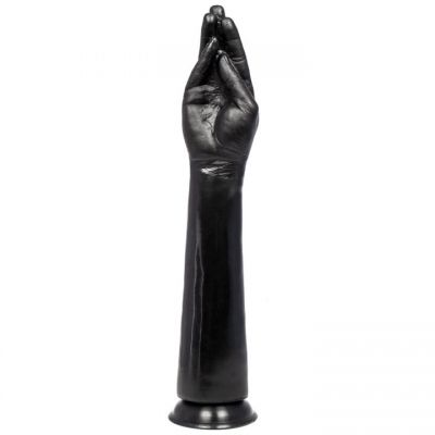 The White Knuckle Ride Monster Black Dildo 17 Inch