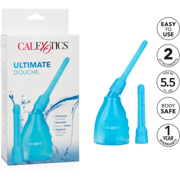 Ultimate Douche Hygienic Cleaning System by CalExotics - Blue — image 6 of 18