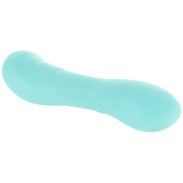 Come With Me Rechargeable Silicone G-Spot Vibrator With Come Hither Motion By Evolved Novelties - Green