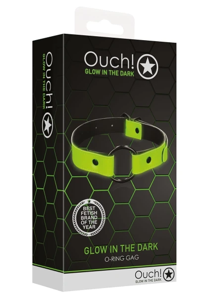 Ouch! Glow in the Dark O-Ring Gag
